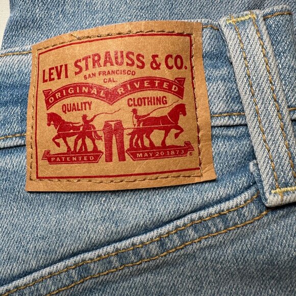 Levi's Ribcage Straight Ankle Hidden Button Fly Jeans 29 - Picture 11 of 16